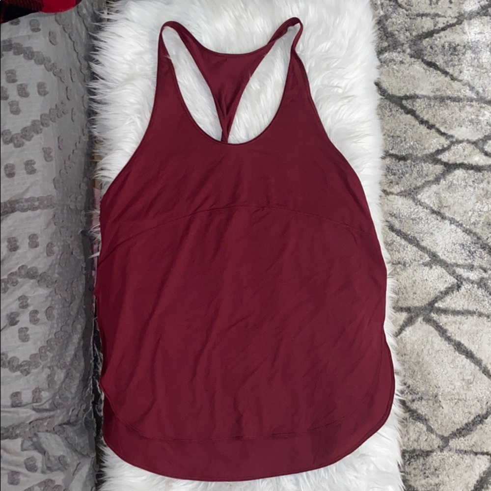 Lululemon twist tank size 12